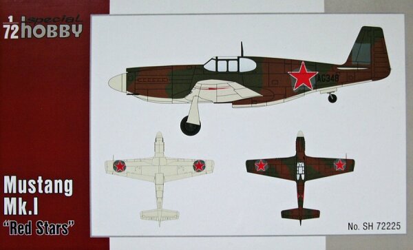 1/72 North-American Mustang Mk.I "Red Stars"