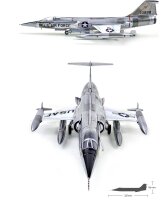 1/72 Lockheed F-104C Starfighter "Vietnam War"...