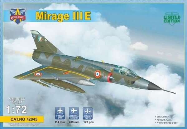 1/72 Dassault Mirage IIIE