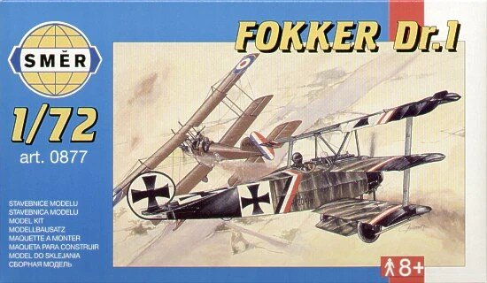 1/72 Fokker Dr.I Doppeldecker "Boelcke 1918"