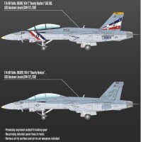 1/72 Boeing F/A-18F US Navy VFA-2 Bounty Hunters