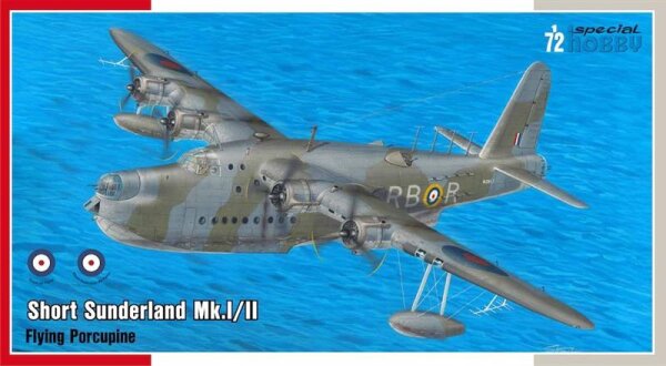 1/72 Short Sunderland Mk.I/II Flying Porcupine