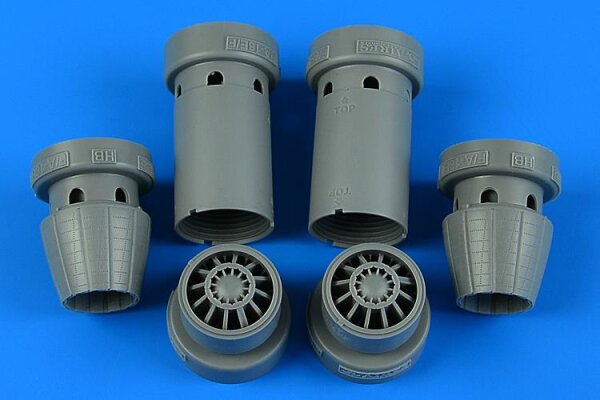 F/A-18E/F Super Hornet exhaust nozzles - open