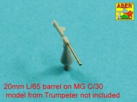 20 mm L/65 barrels MG C/30 for German ships