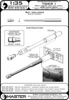 Tiger I - 88mm KwK36 L/56 with late muzzle break