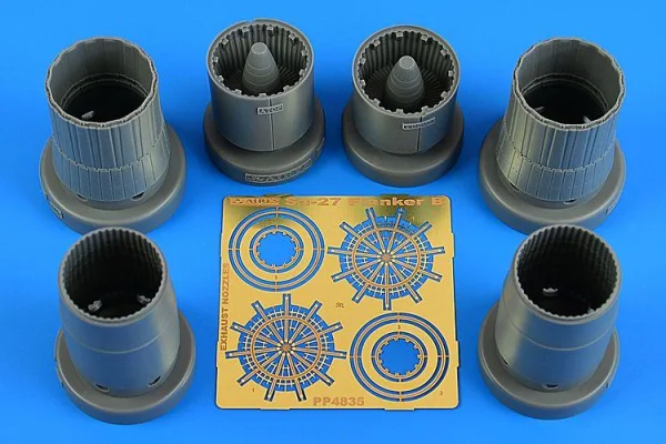 1/48 Sukhoi Su-27 Flanker B exhaust nozzles