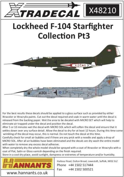 Lockheed F-104 Starfighter Collection Part 3