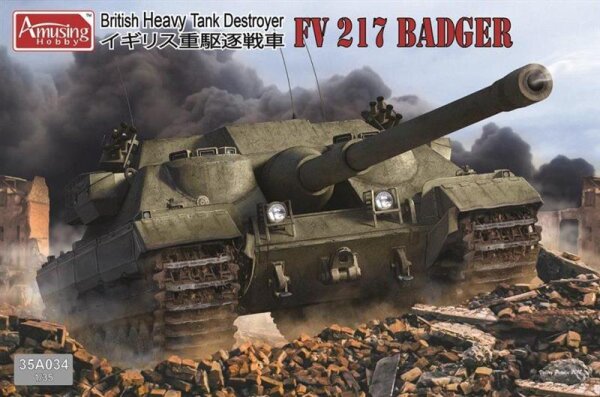 FV217 Badger - British Heavy Tank Destroyer