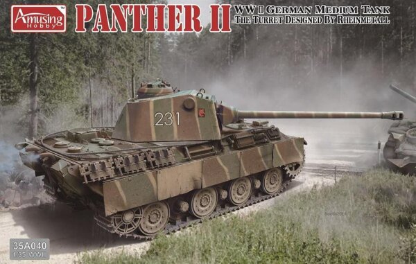 Panther II mit Rheinmetall-Turm