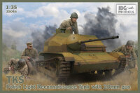TKS Tankette with wz.38 FK-A 20 mm Gun + 2 Figures