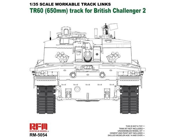 Challenger 2 TR60 Einzelgliederketten