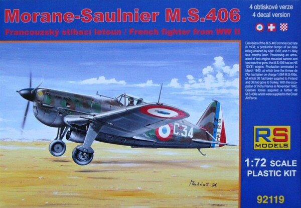 Morane-Saulnier MS.406C1 France Navy