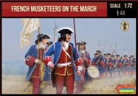 French Musketeers on the March