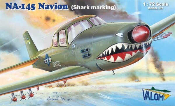 North-American NA-145 Navion Shark marking""