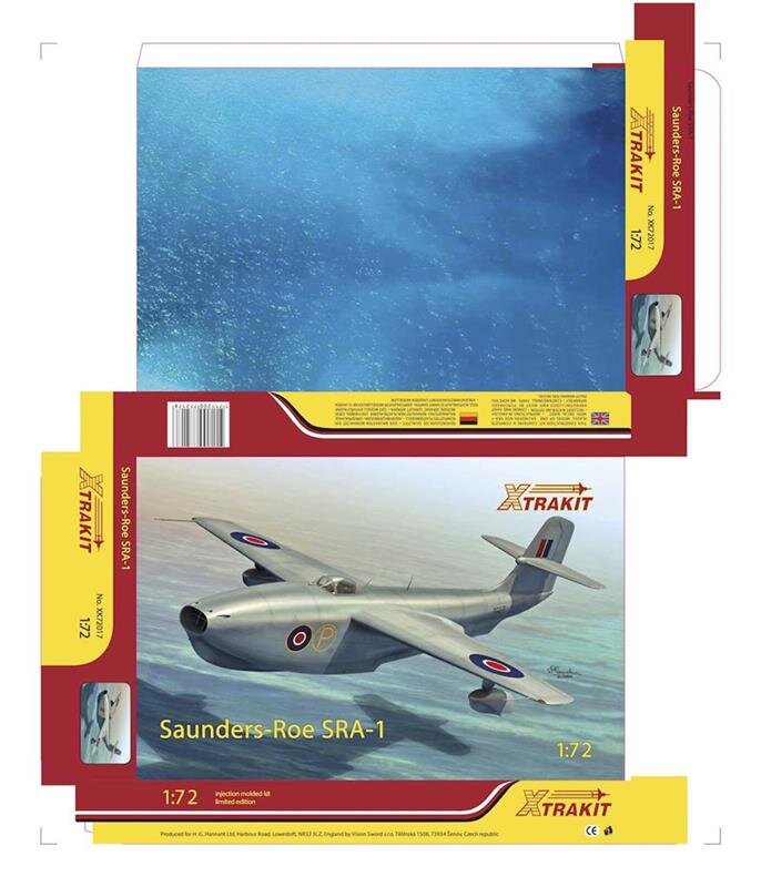 Saunders Roe Model Saunders-Roe SR-A1 Jet Flying Boat