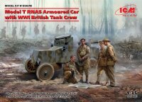 Model T RNAS Armoured Car with British Tank Cre