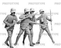 1/35 WWI German Infantry in armor