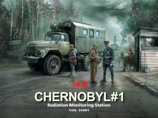 1/35 Chernobyl #1 - Radiation Monitoring Station