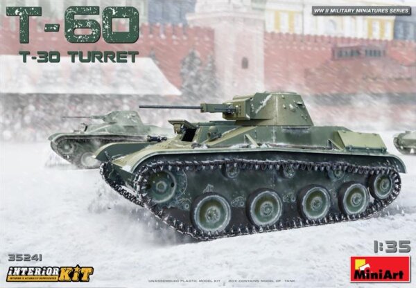 1/35 T-60 (T-30 Turret) w/ Interior