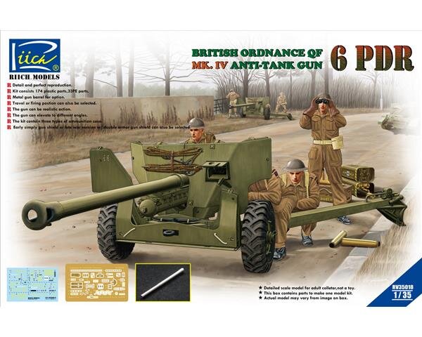 Ordnance QF 6-Pdr. Mk.IV Late Anti-Tank Gun