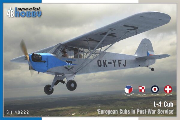 1/48 Piper L-4 Cub "European Cubs in Post-War Service"
