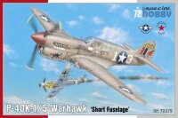 1/72 Curtiss P-40K-1/5 Warhawk (Short Fuselage)