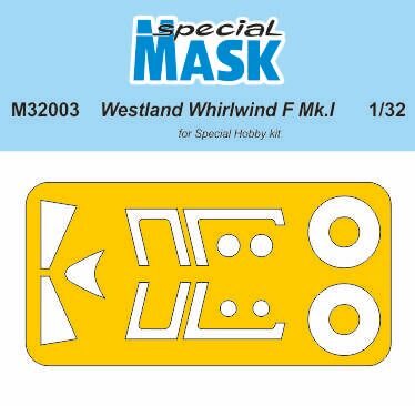 Westland Whirlwind Mk.I Paint Masks