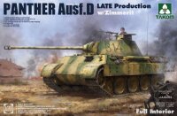 Panther Ausf. D spät + Zimmerit + Interior