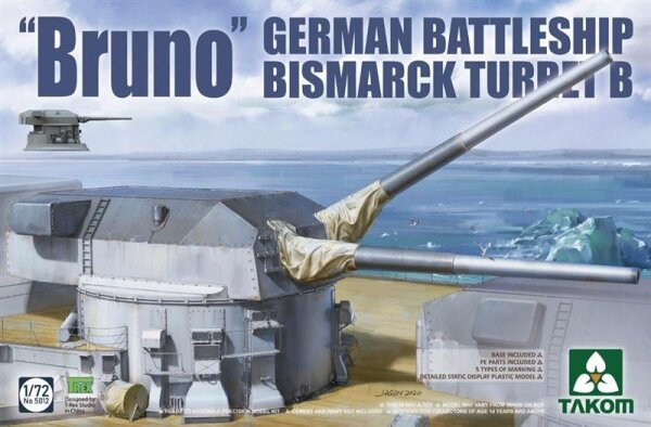 German Battleship Bismarck Turret B "Bruno"