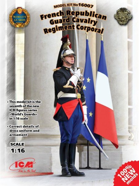 French Republican Guard Cavalry Regiment Corporal