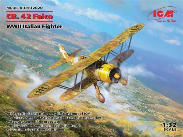 1/32 Fiat CR.42 Falco, WWII Italian Fighter