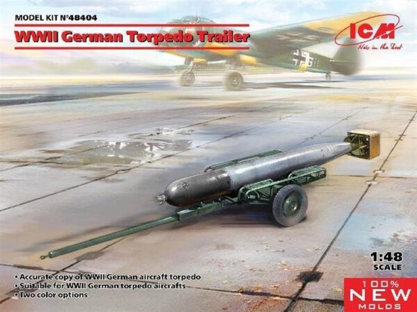 WWII German Torpedo Trailer