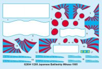 1/200 Japanese Battleship Mikasa 1905