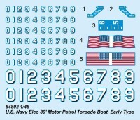 1/48 US Navy Elco 80 Motor Patrol Torpedo Boat - Early