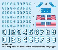 US Navy Elco 80 Motor Patrol Torpedo Boat - Early