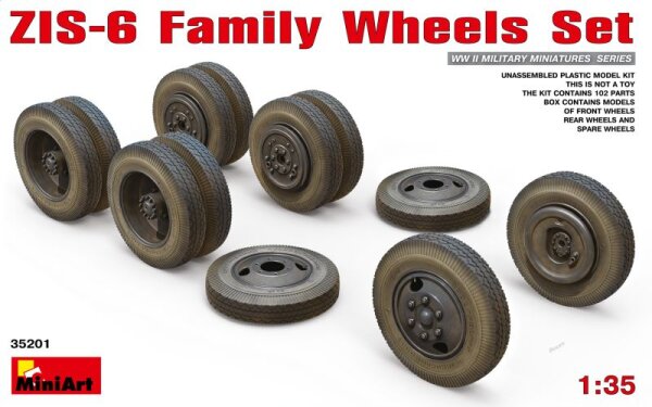 ZIS-6 Family Wheels Set
