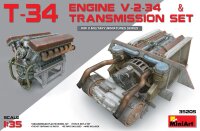 T-34 Engine V-2-34 + Transmission Set