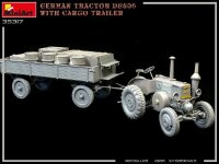 German Tractor D8506 with Cargo Trailer