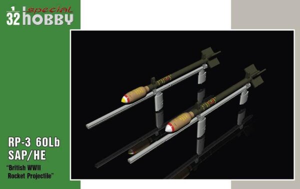 1/32 RP-3 60Lb SAP "British WWII Rockets"