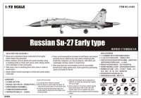 Russian Su-27 Flanker Early Type Fighter