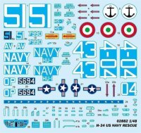 1/48 Sikorsky H-34 US US Navy Rescue