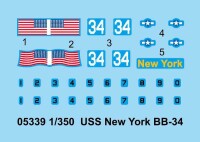 1/350 USS New York BB-34