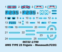 HMS Monmouth F235 - Type 23 Frigate