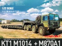 German MAN KAT1 M1014 8x8 Truck + M870A1 Trailer