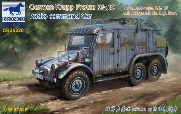 Krupp Protze Kfz.19 Radio Command Car