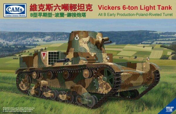 Vickers 6-Ton light Tank Alt B Early Production