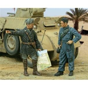 Italian Captain and tanker-WWII