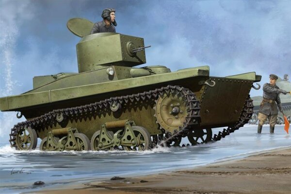 Soviet T-37A Amphibious Light Tank (Podolsk)