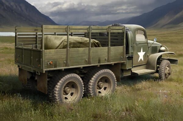 US GMC CCKW-352 Wood Cargo Truck