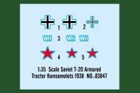 1/35 Soviet T-20 Armored Tractor Komsomolets 1938